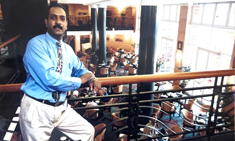 Mannie Govender at the riverside grill in durban